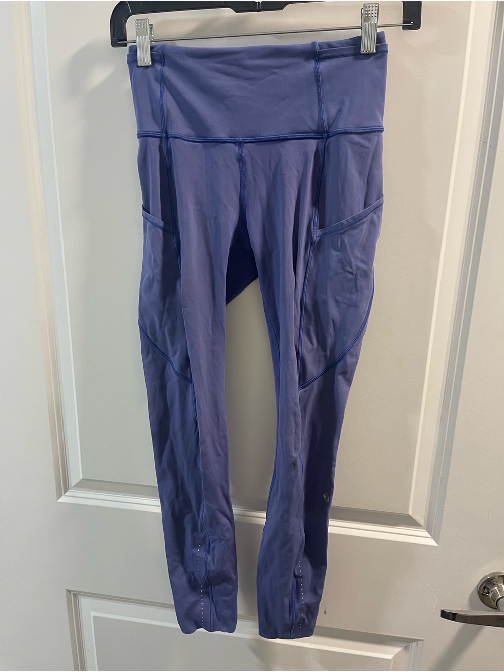 lululemon athletica Lavender High-Rise Pocket Leggings Logo Damage
